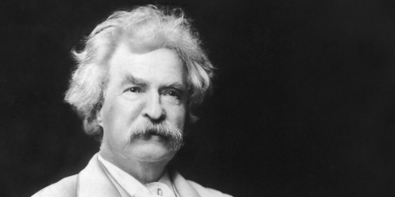 Il 21 aprile del 1910 moriva a Redding, Mark Twain